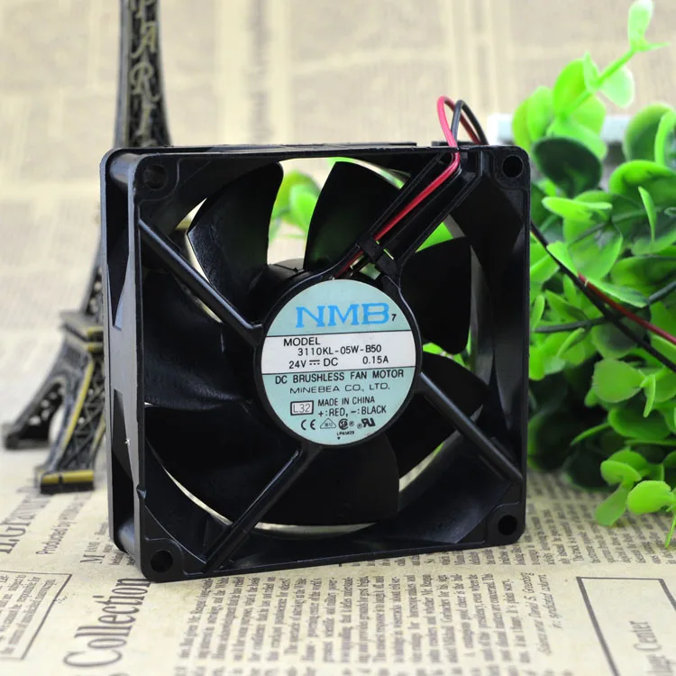 Fans Fans 3110KL-05W-B50Size 80mm 24V 3250 RPM case fan — product photo