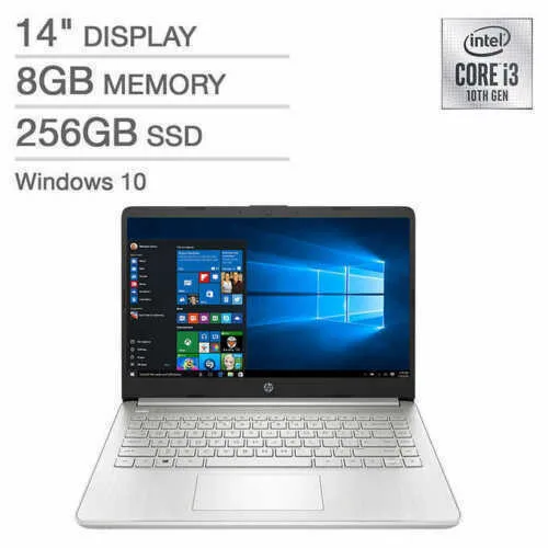 HP HP 14-dq1043cl laptop Core i3-1005G1 8GB 256GB 14" FHD IPS — photo du produit