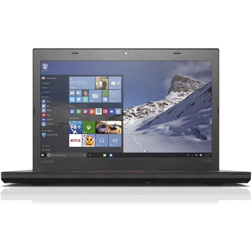 Lenovo Lenovo 14-LN-T460-31 ThinkPad T460 laptop Core i5-6300U 16GB 256GB SSD — product photo
