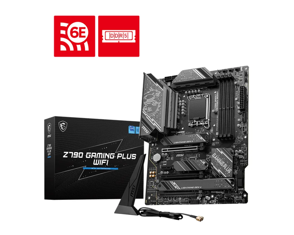 MSI MSI Z790 GAMING PLUS WIFI Intel motherboard — product photo