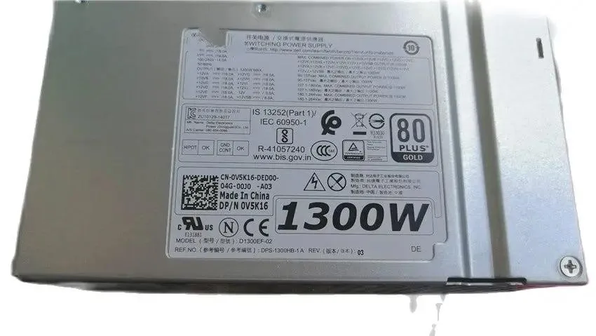 KHACHIMO KHACHIMO D1300EF-02 V5K16 1300W power supply T5810 T7810 T7910 — product photo