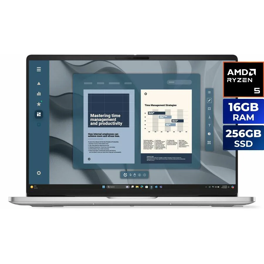 DELL DELL 4THRP Pro 16 laptop Ryzen 5 220 16GB 256GB — product photo
