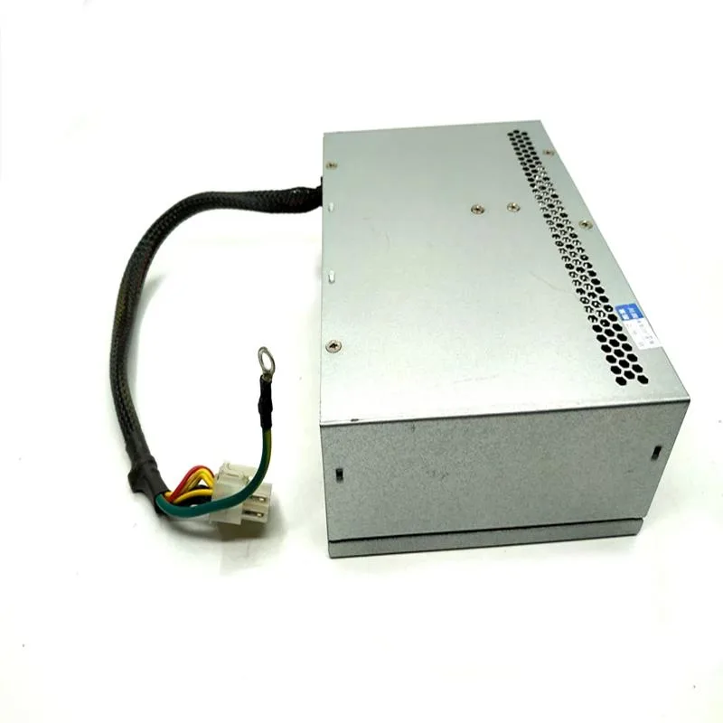 Black ATX power supply unit with 8-pin connector visible