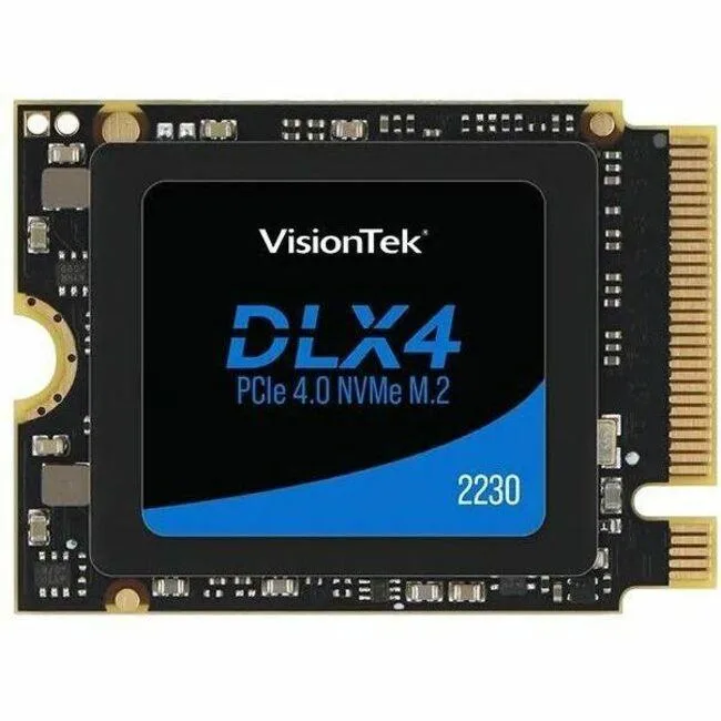 VisionTek VisionTek DLX4 1TB M.2 2230 PCIe NVMe internal SSD 901700 — photo du produit