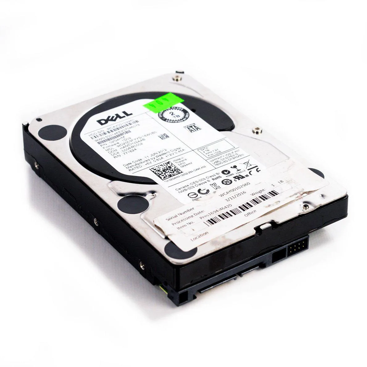 DELL DELL 2TB 7.2K 3.5" SATA Enterprise Internal Hard Drive WD2003FYYS-18W0B0 — foto produk