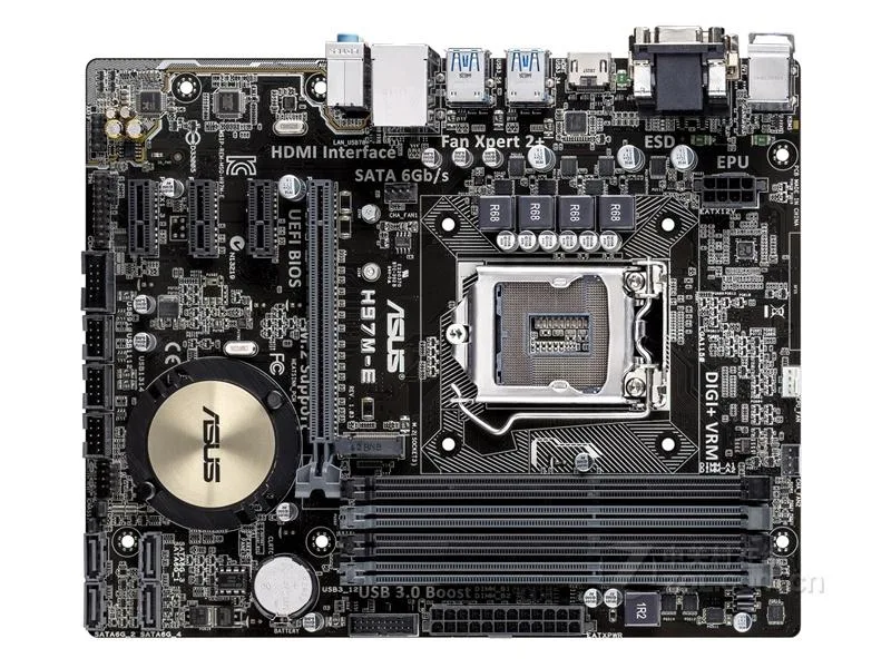ASUS ASUS H97M-E Intel H97 motherboard LGA 1150 DDR3 32GB Micro ATX — product photo