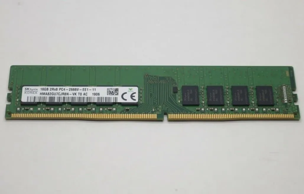 SK hynix SK hynix HMA82GU7CJR8N-VK 16GB 2Rx8 DDR4-2666 ECC UDIMM — 제품 사진