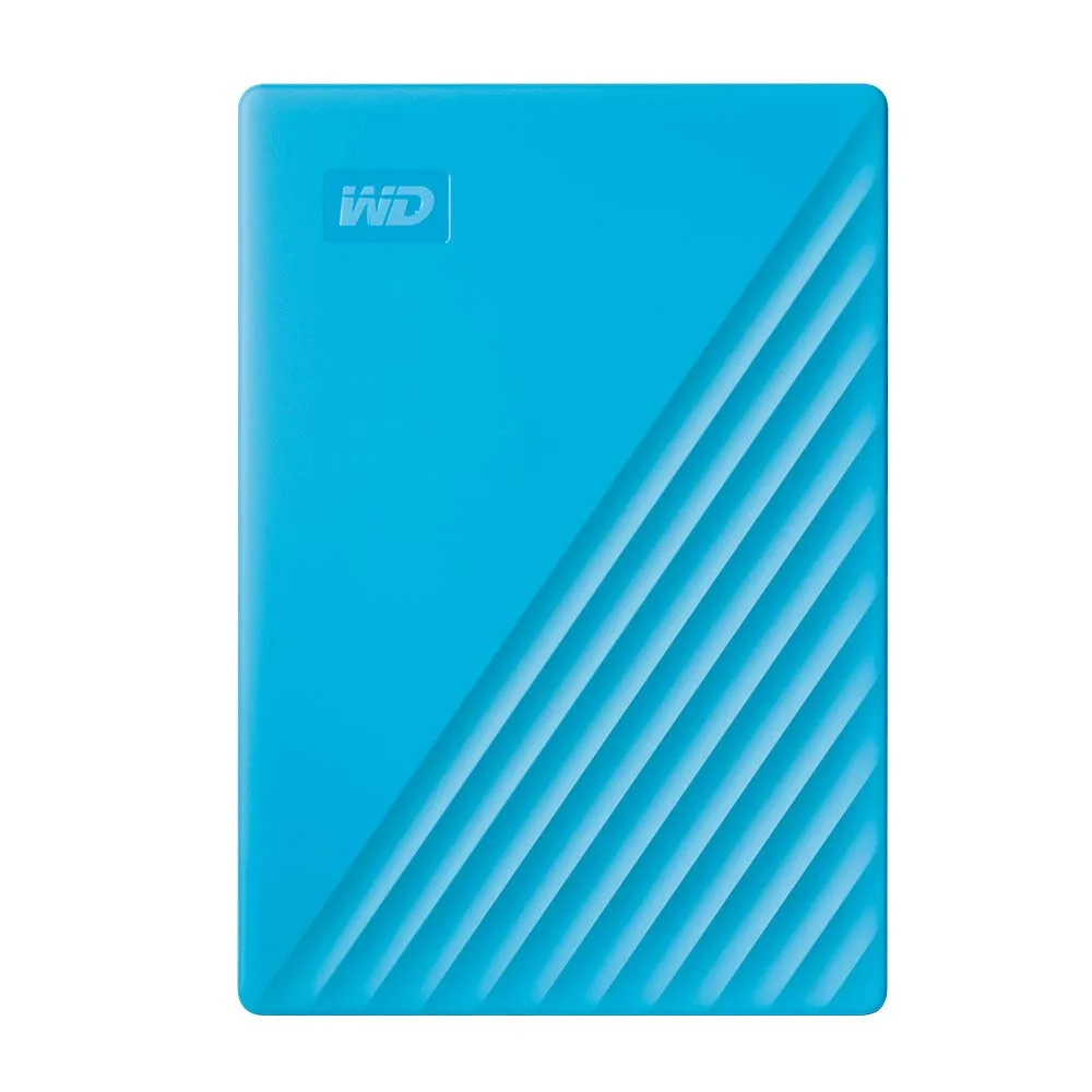 Western Digital Western Digital My Passport WDBPKJ0050BBL-WESN 5TB portable hard drive Blue — product photo