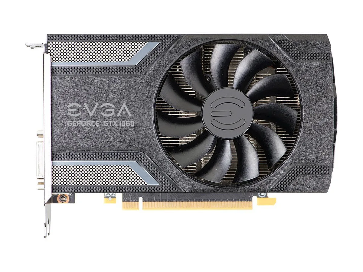 EVGA EVGA GeForce GTX 1060 SC Gaming 3GB graphics card 03G-P4-6162-KR — product photo