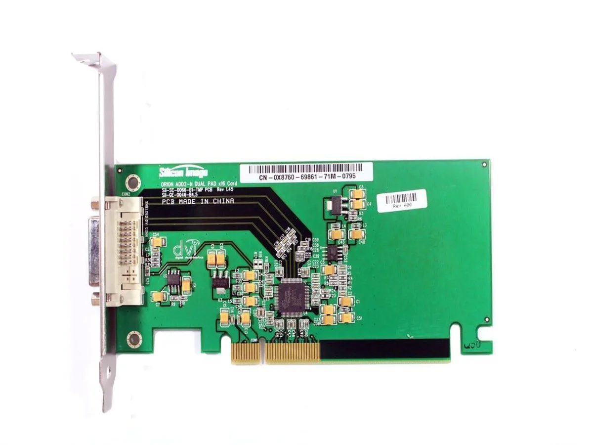 DELL DELL Silicon Image X8760 DVI PCI-Express x16 video card accessory — 제품 사진