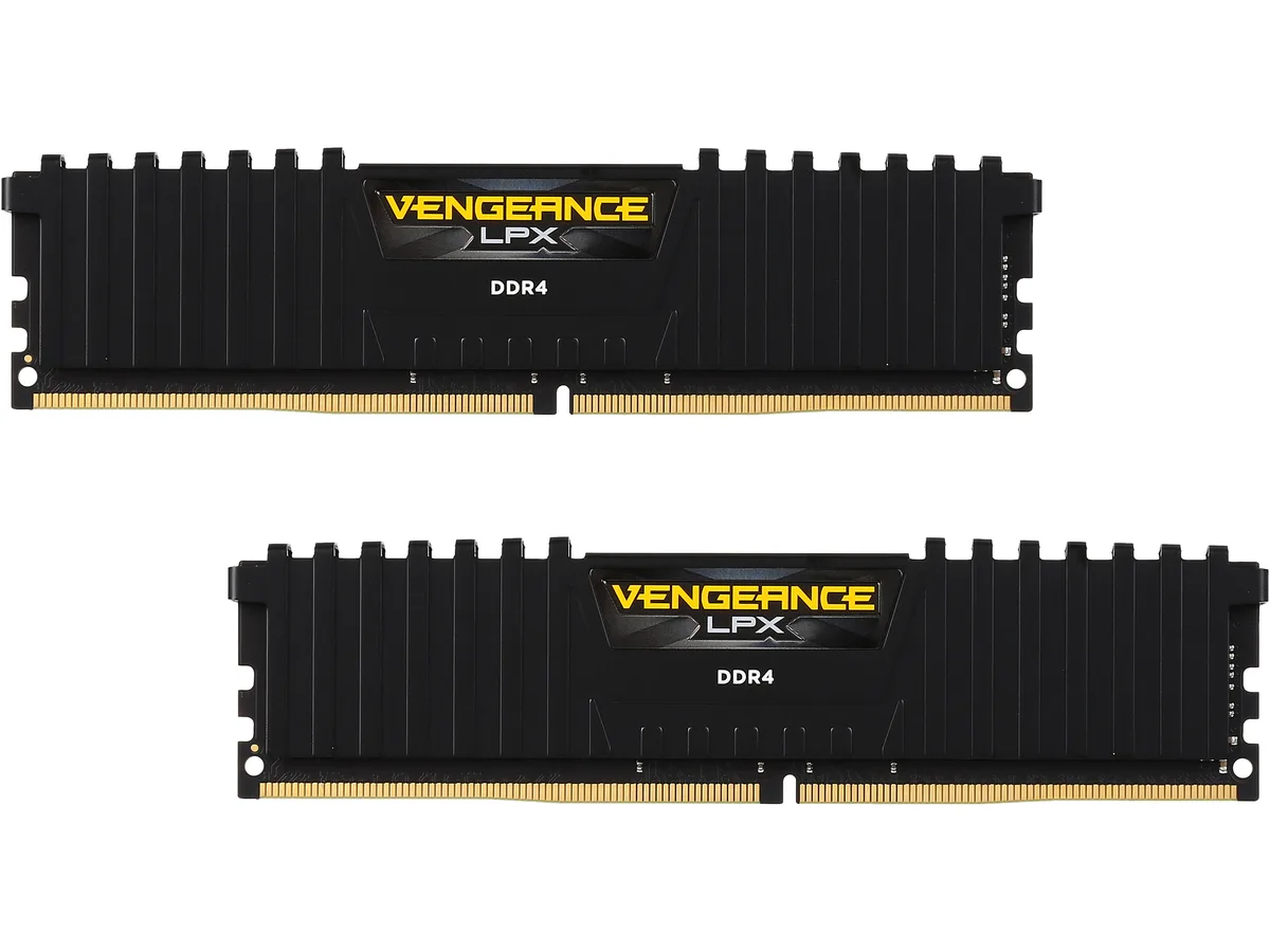 Corsair Corsair CMK32GX4M2A2666C16 Vengeance LPX 32GB DDR4 2666 desktop RAM — 제품 사진