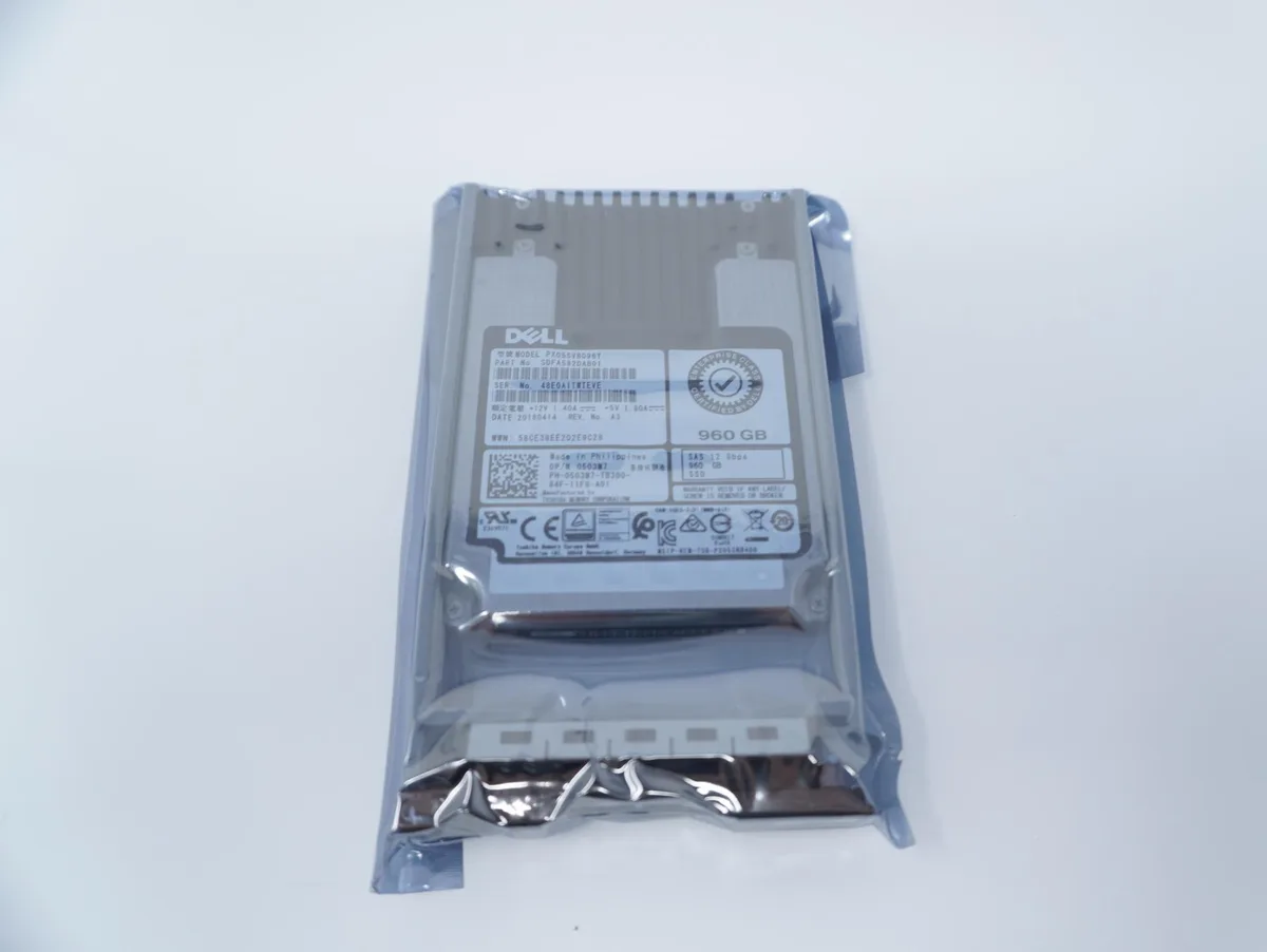 Dell 2.5 inch SAS SSD with Gen13 R-Tray carrier