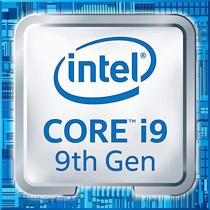 A square green processor with gold contacts and a silver metal heat spreader, shown without packaging