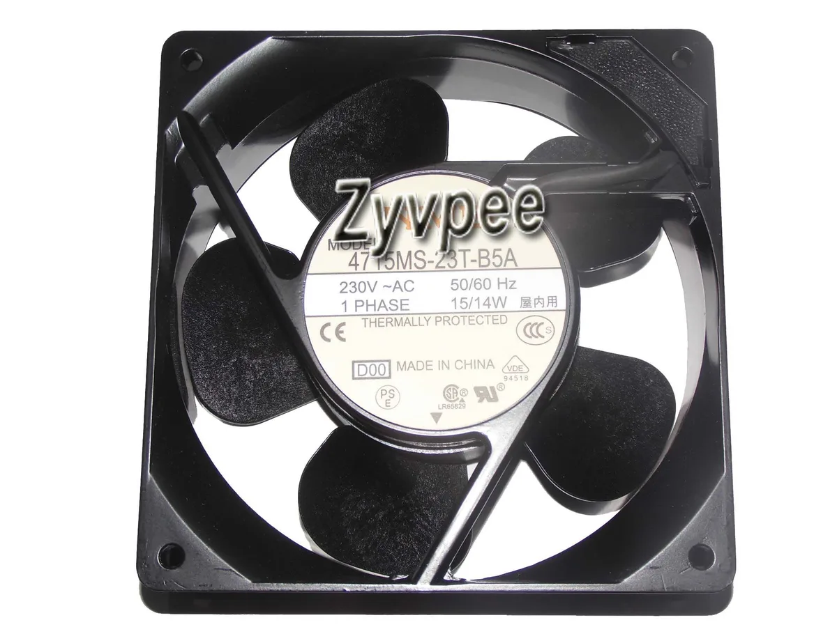 Zyvpee Zyvpee 4715MS-23T-B5A AC230V 15/14W 2 Pin 120mm case fan — صورة المنتج