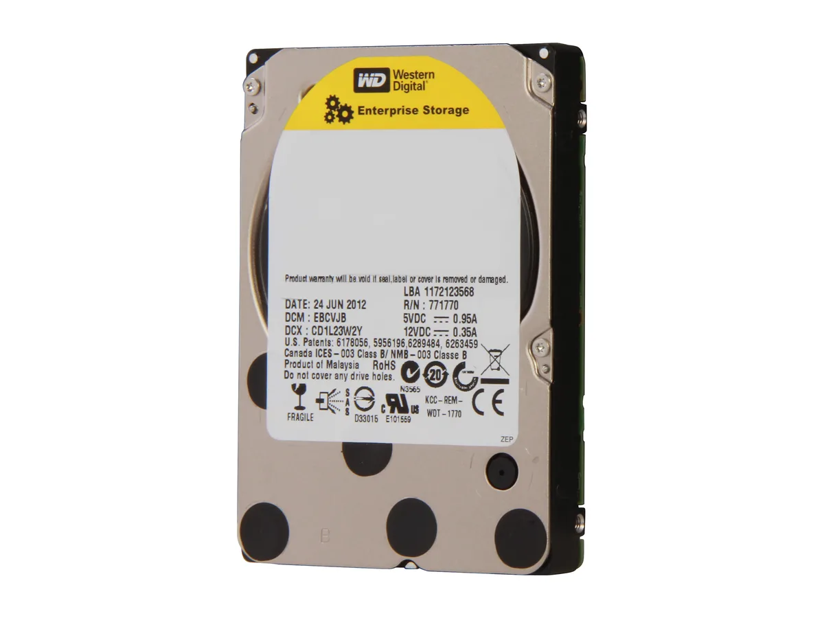 Western Digital Western Digital XE WD6001BKHG 600GB 10000 RPM SAS 2.5" laptop hard drive — tuotekuva