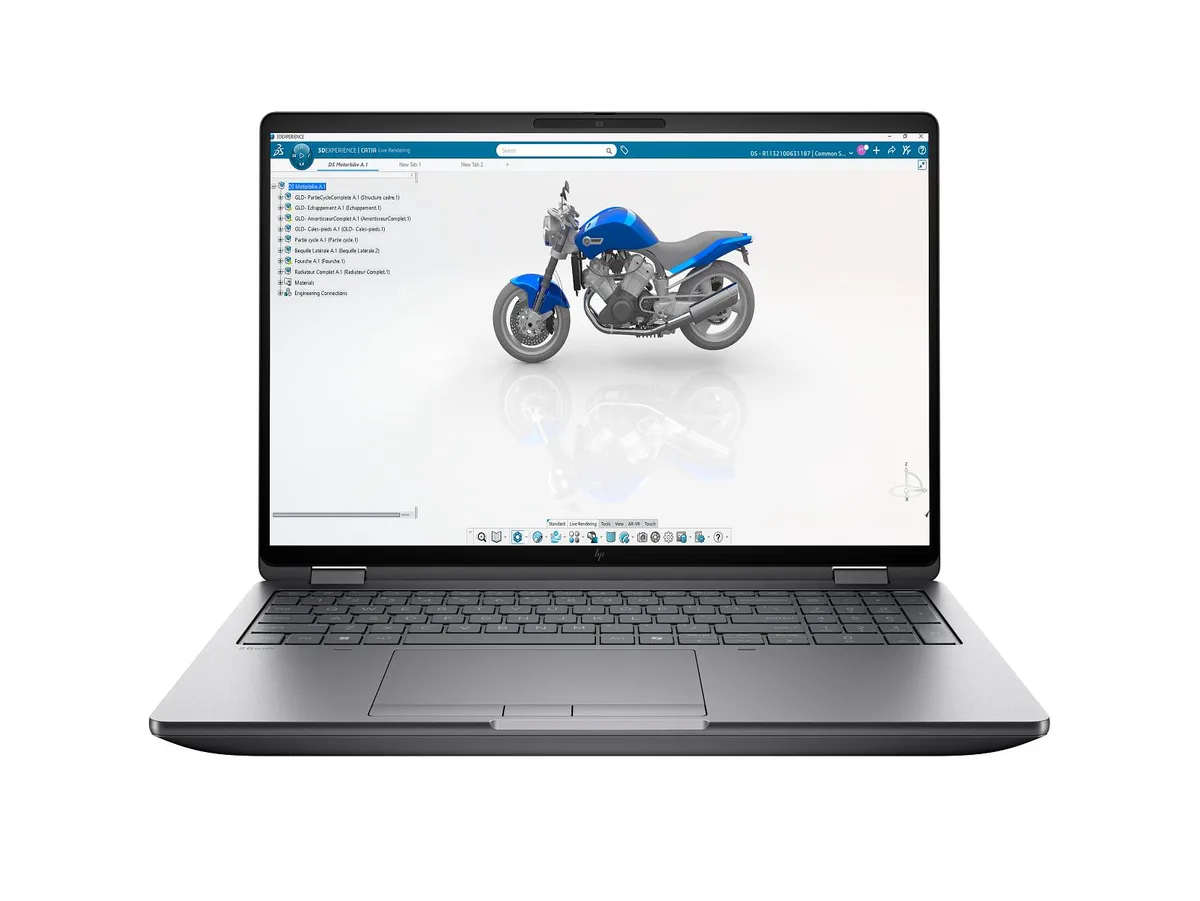 HP HP ZBook Fury G1i 16 285HX 64GB RTX 2000 Touch business laptop — product photo