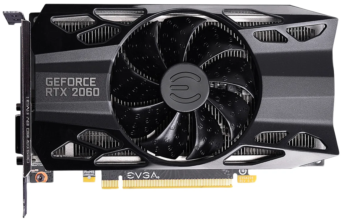 EVGA EVGA GeForce RTX 2060 06G-P4-2060-KR graphics card — photo du produit