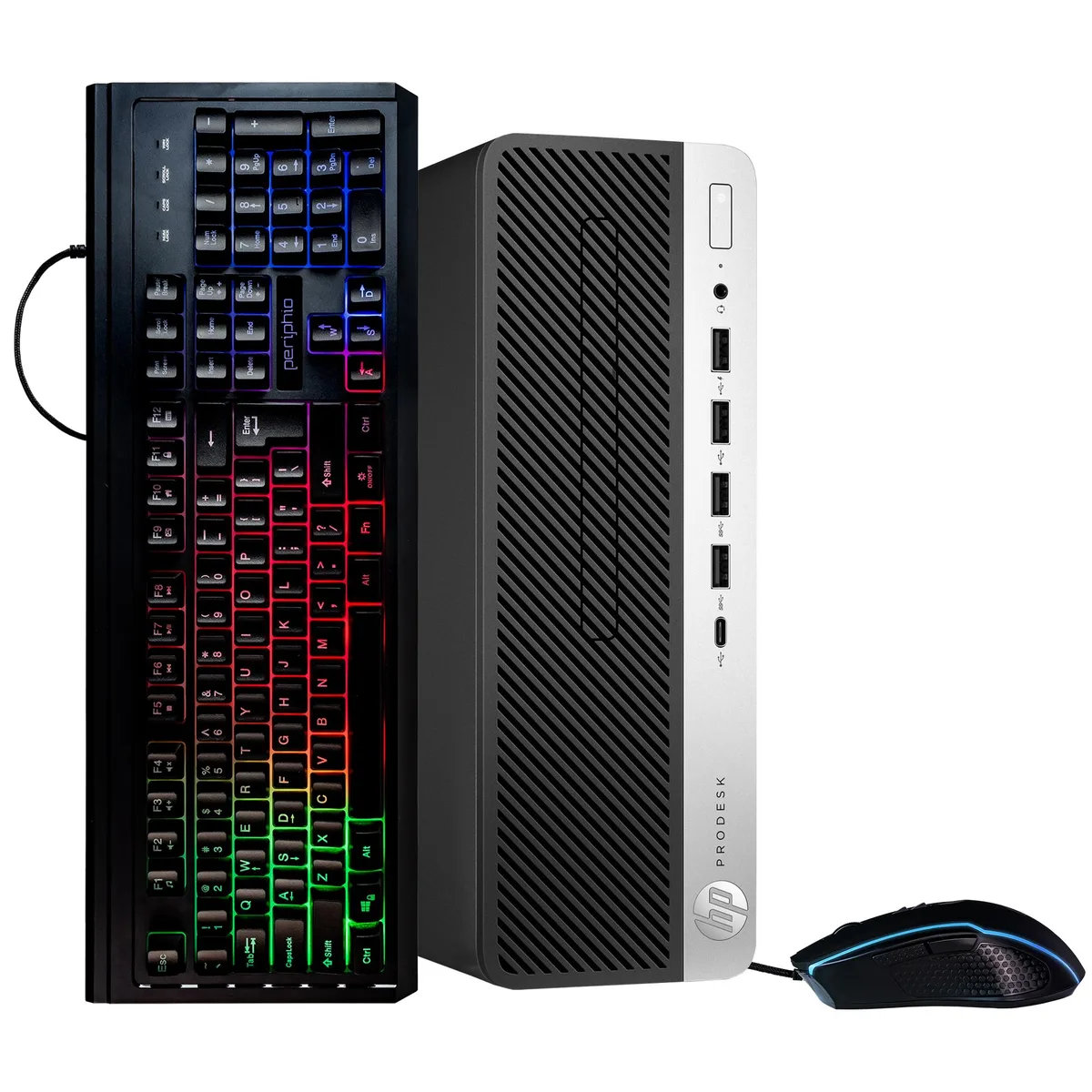 HP HP ProDesk 600G5 desktop PC Intel Core i5-9500 3.2GHz 16GB DDR4 500GB SSD Windows 11 Pro — photo du produit