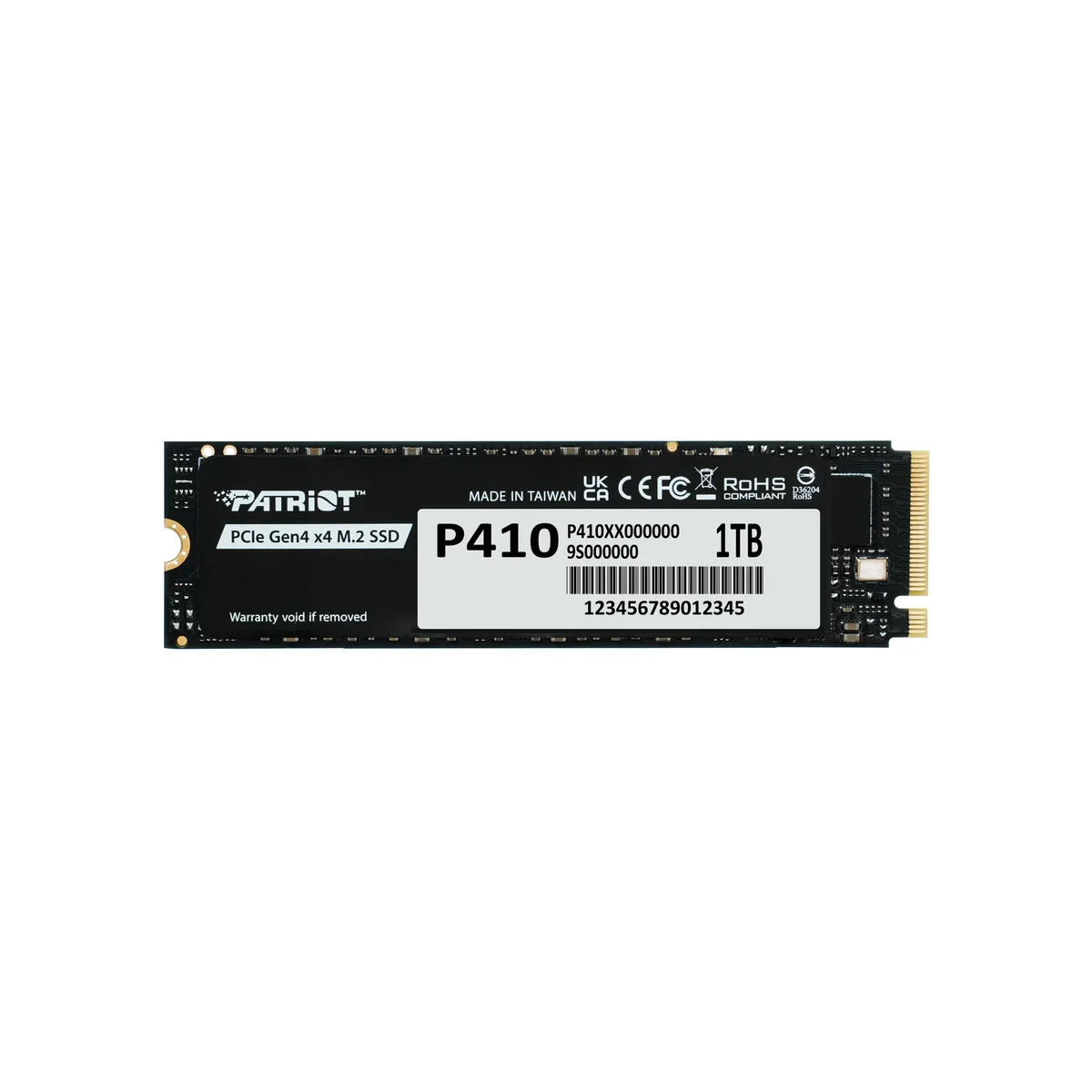 Patriot Memory Patriot Memory P410P1TBM28H 1TB internal SSD — toote foto