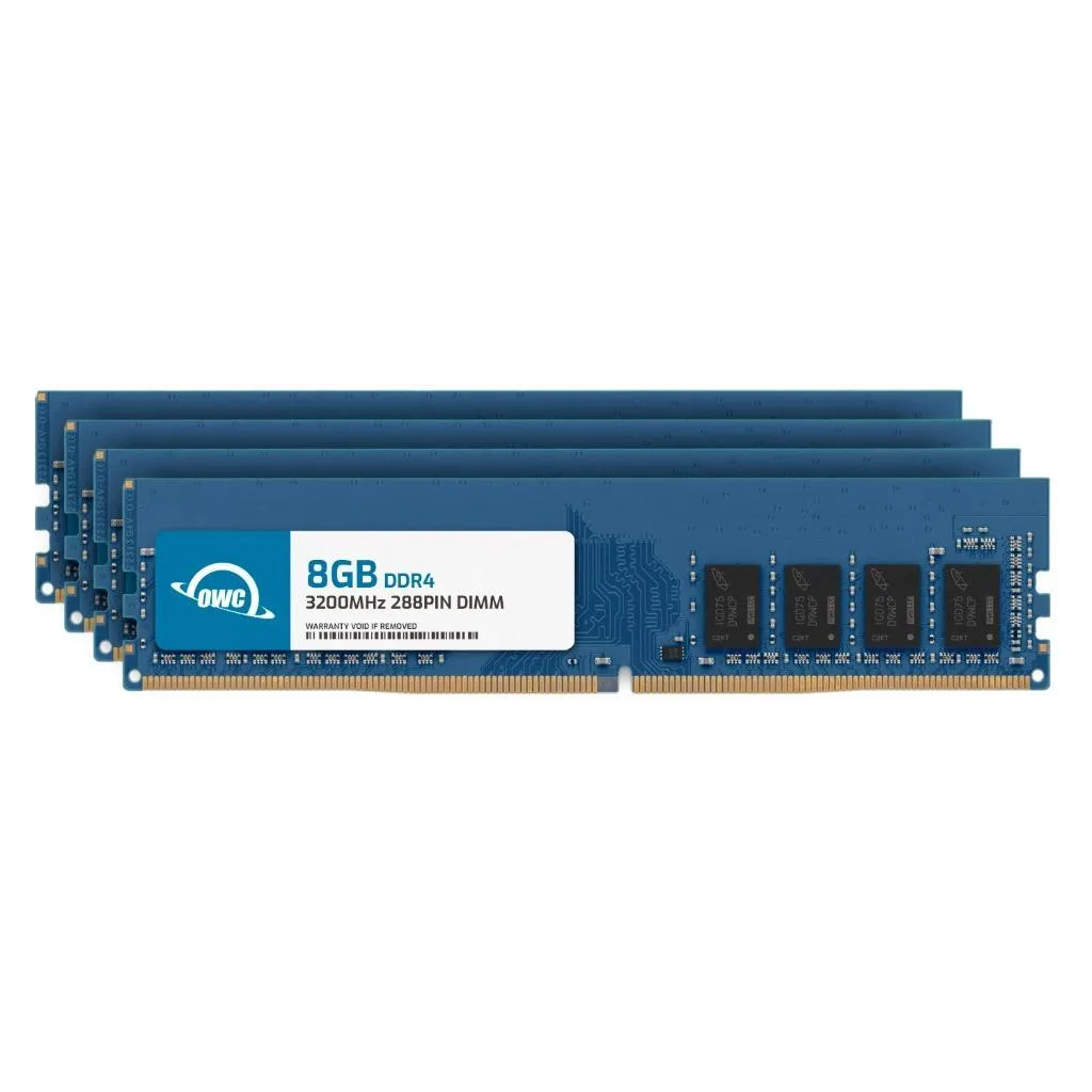 OWC OWC 32GB (4x8GB) DDR4 3200MHz CL22 Desktop RAM — product photo