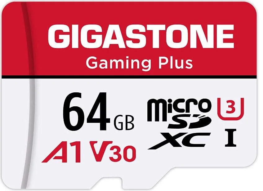 Gigastone Corporation Gigastone Gaming Plus 64GB microSDXC memory card 95MB/s — Produktfoto