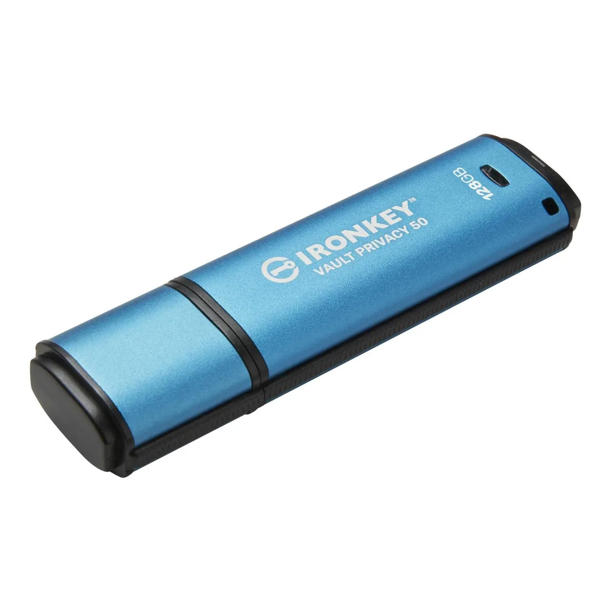 Kingston Technology Corp. Kingston IronKey Vault Privacy 50 128GB Encrypted USB Flash Drive IKVP50/128GB — 제품 사진