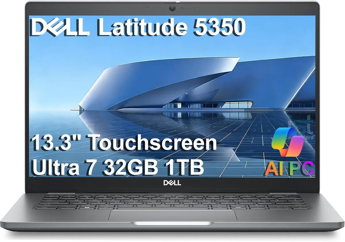 DELL DELL Latitude 5350 13.3" Touch FHD Ultra 7 165U 32GB 1TB business laptop — Produktfoto