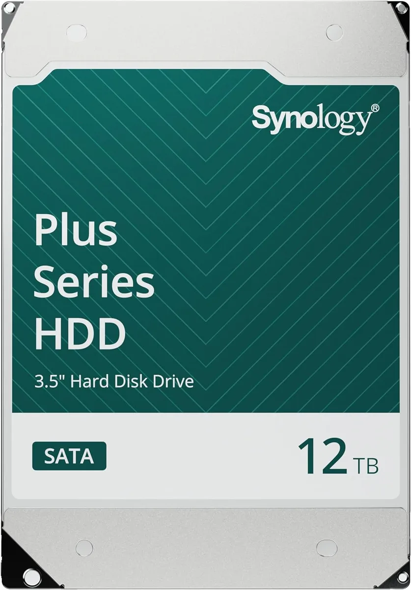 Synology Inc. Synology HAT3310-12T 12TB 7200 RPM 512MB cache 3.5" SATA internal hard drive — photo du produit