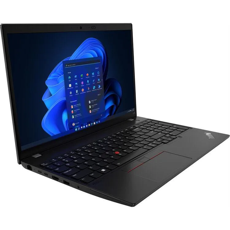 Black Lenovo ThinkPad L15 Gen 3 laptop, 15.5 inch FHD non-touch screen, matte finish