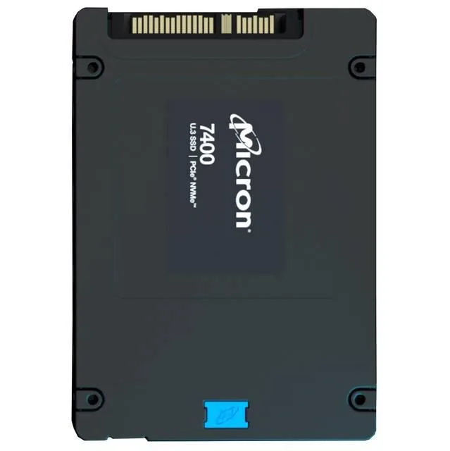 Micron Technology, Inc. Micron Technology, Inc. MTFDKCB6T4TFC-1AZ1ZABYY 6.4TB enterprise SSD — photo du produit