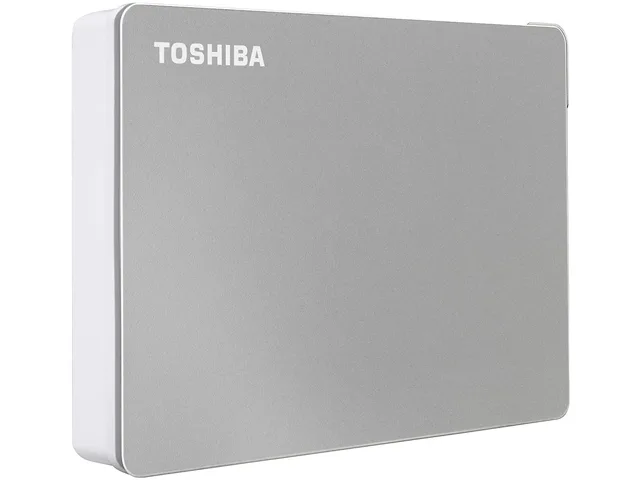Toshiba Toshiba HDTX140XSCCA 4TB Canvio Flex portable hard drive USB 3.0 Silver — 제품 사진