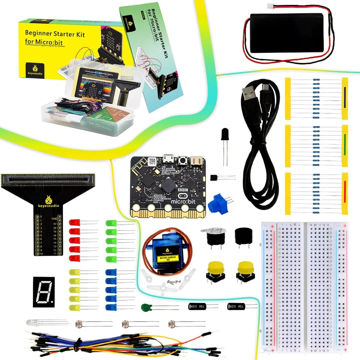 MCDODO MCDODO Microbit Basic Starter Kit V2.21 18 Projects — toote foto