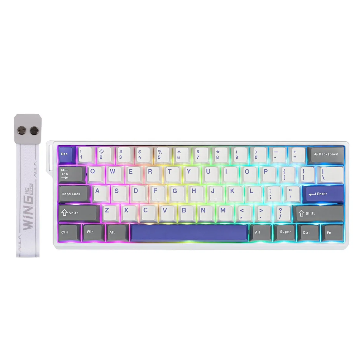 Epomaker Epomaker WIN60 HE 60% wired magnetic gaming keyboard 8000 Hz polling rate 61 keys — photo du produit