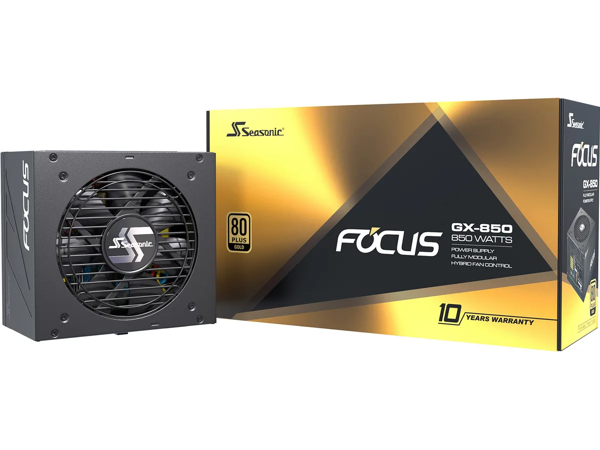 Seasonic Seasonic FOCUS GX-850 850W power supply — product photo