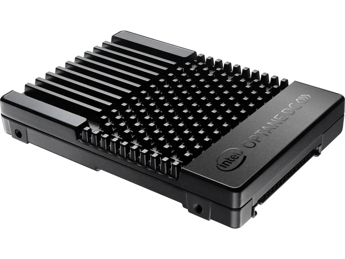 2.5 inch U.2 enterprise SSD 15mm thick dark metal casing