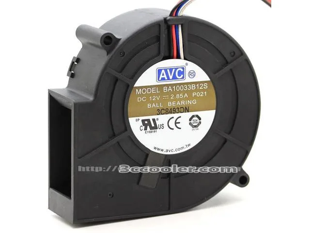 Zyvpee Zyvpee BA10033B12S 100mm 4-pin PWM blower case fan — صورة المنتج