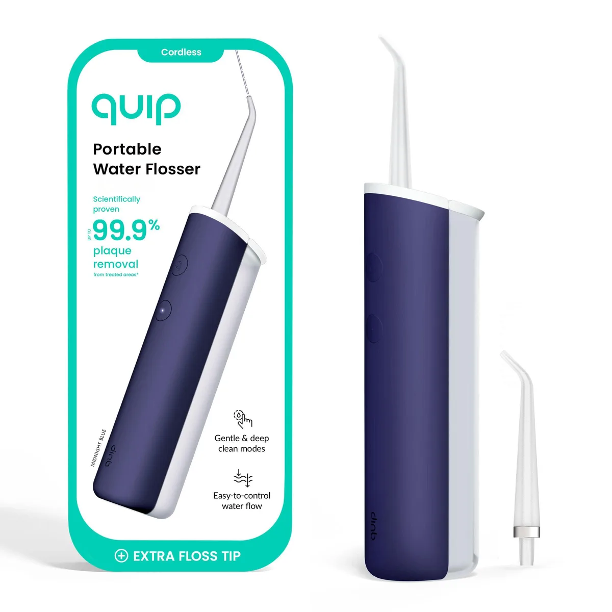 quip Water Flosser 920-01127 Midnight Blue oral care — product photo