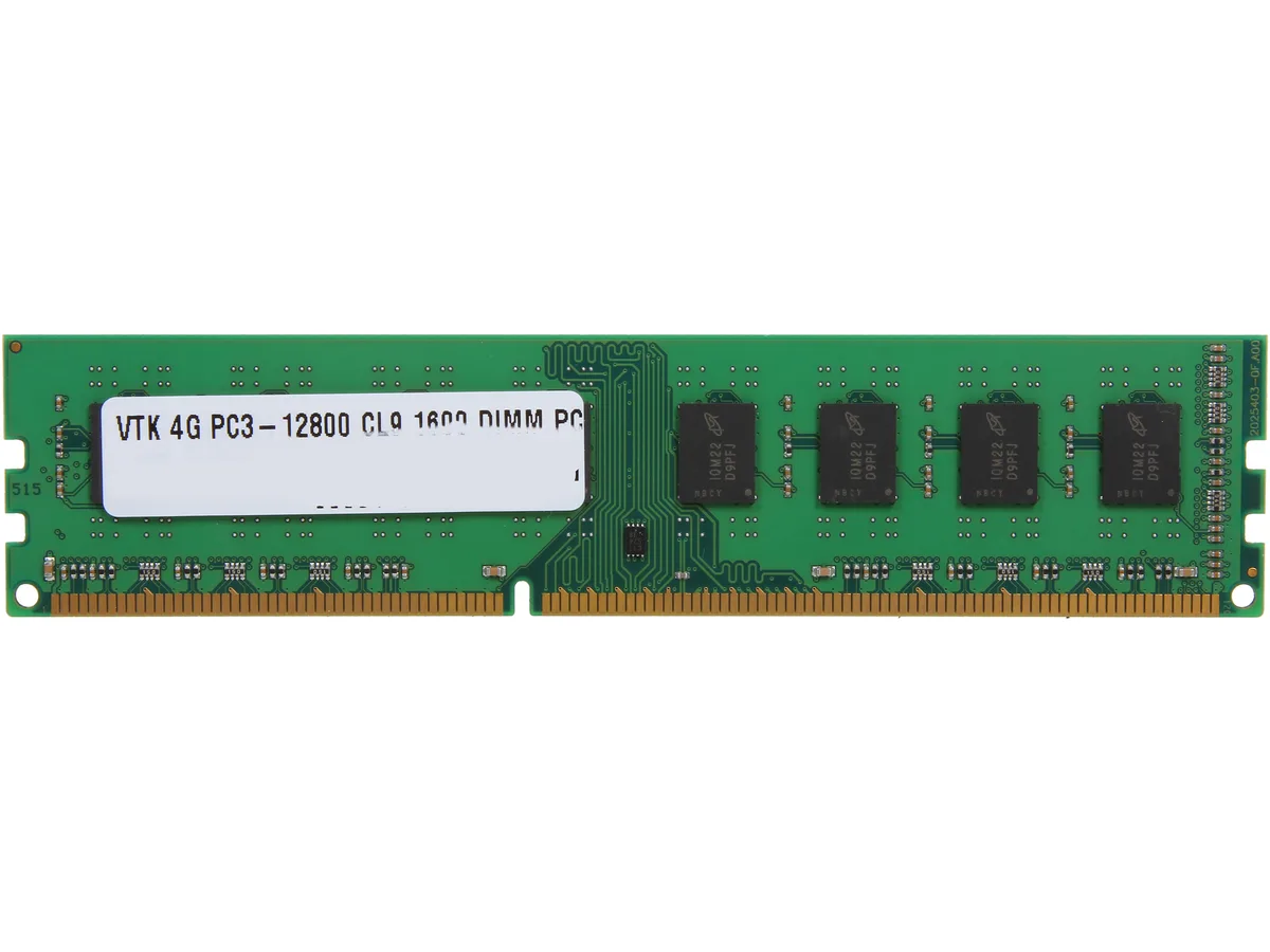 VisionTek VisionTek 900383 4GB DDR3 1600 240-Pin CL9 1.50V desktop RAM — photo du produit