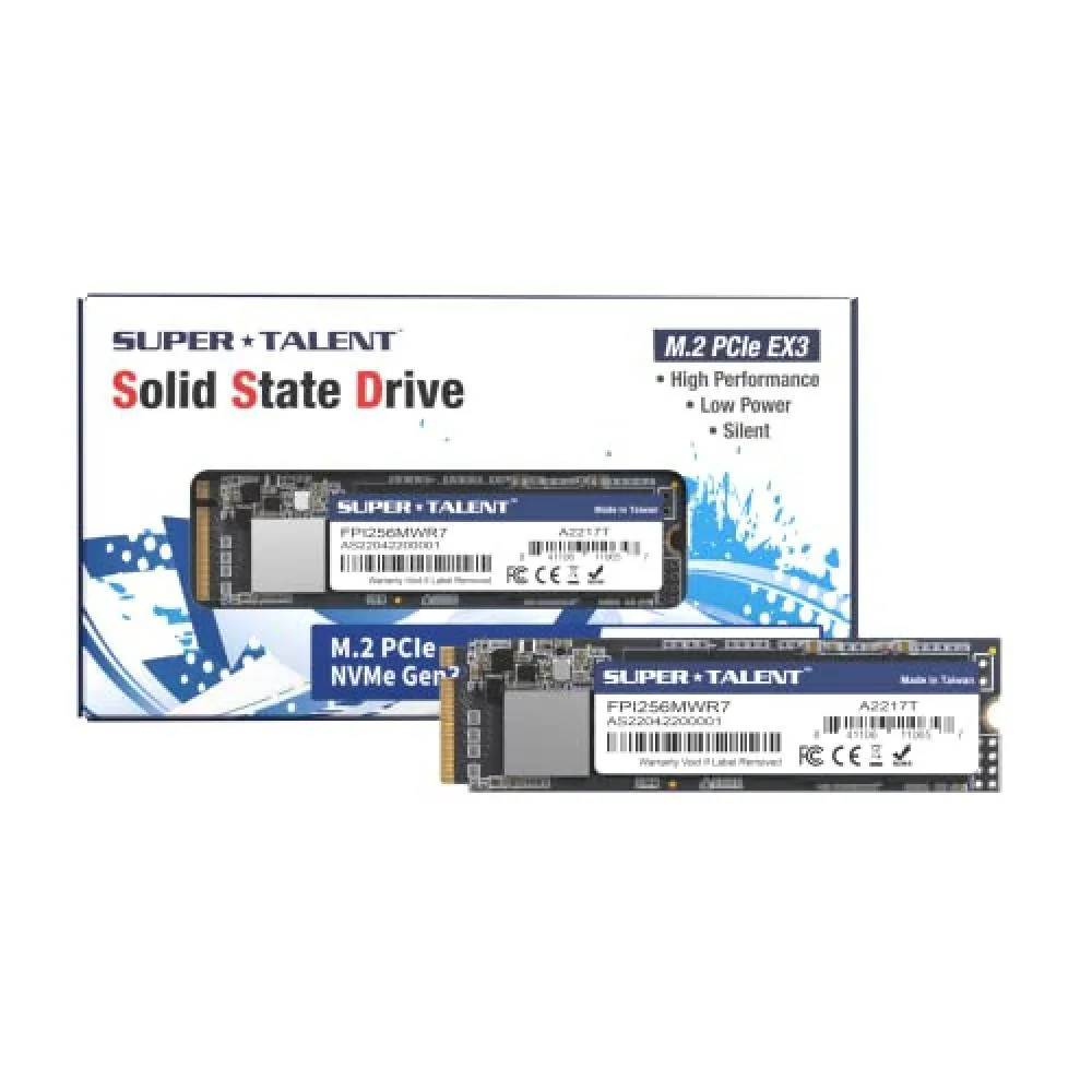 SUPER TALENT SUPER TALENT FPI256MWR7 256GB internal SSD — photo du produit
