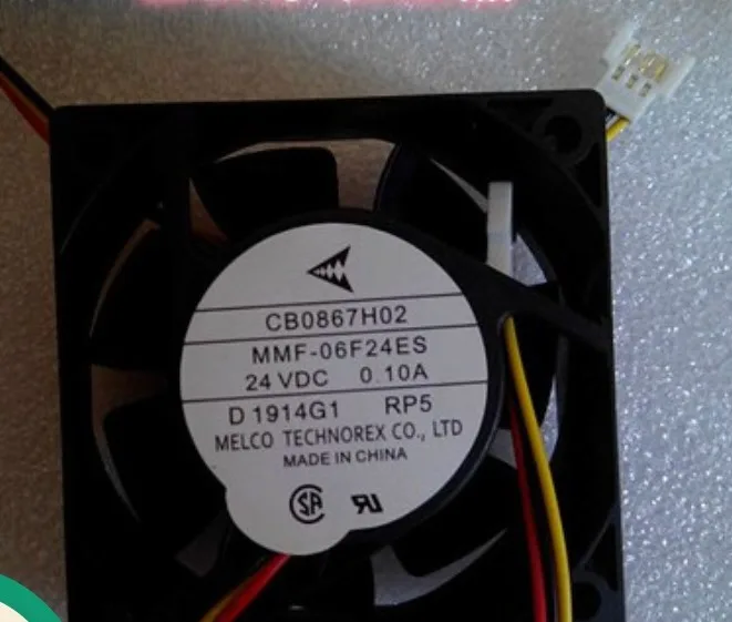 Fans Fans MMF-06F24ES-RP5Size 60 60 25 24V .1A case fan — product photo