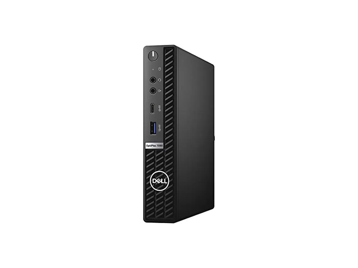 Compact black ultra-small desktop tower, new condition