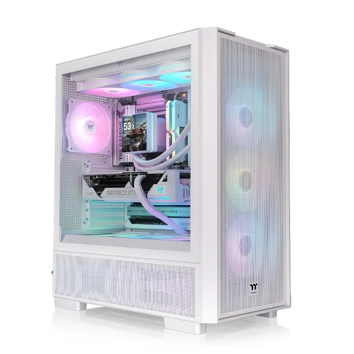Thermaltake Thermaltake S380 TG ARGB CA-11K-00M6WN-00 PC case Snow — photo du produit