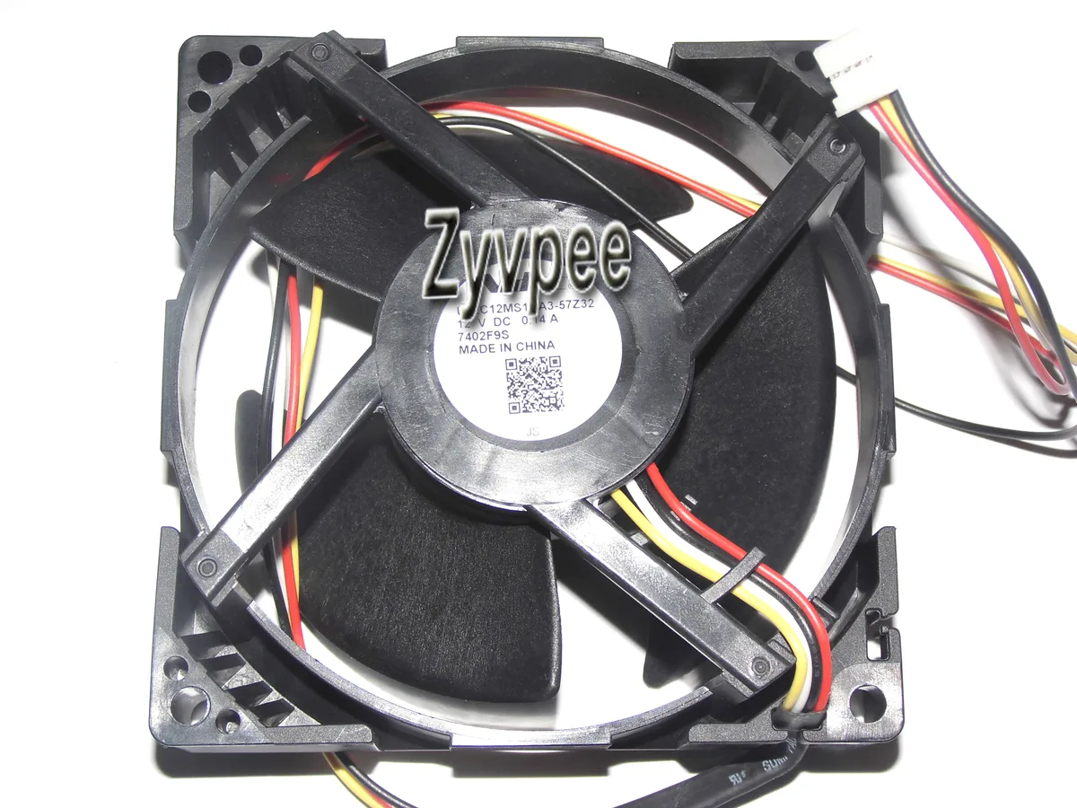 Zyvpee Zyvpee U92C12MS1BA3-57Z32 90x32mm 12V 4 Pin Case Fan — 商品写真