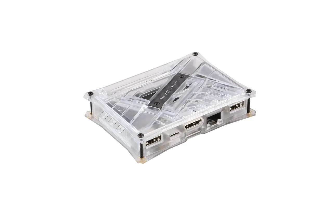 Khadas Khadas Transparent DIY Case for VIM SBCs with Iron Plate — fotografia produsului