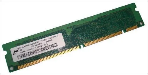 Micron Technology, Inc. Micron Technology, Inc. MT4LSDT864AG-133B1 64MB DDR1 133MHz 168-P Desktop Memory — photo du produit