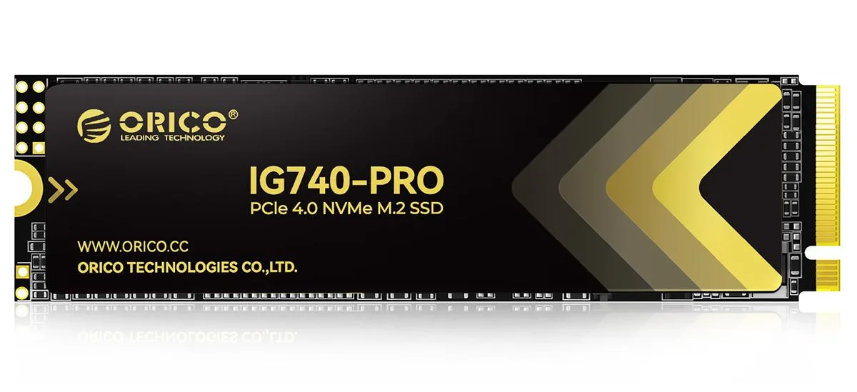 Orico Orico ORICO-IG740PRO 1TB NVMe internal SSD with heatsink — product photo