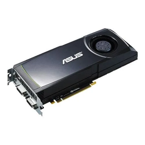 ASUS GeForce GTX 570 graphics card with single fan cooler