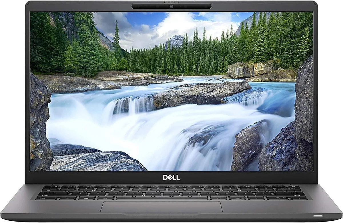 Silver Dell Latitude 7430 14 inch laptop closed lid