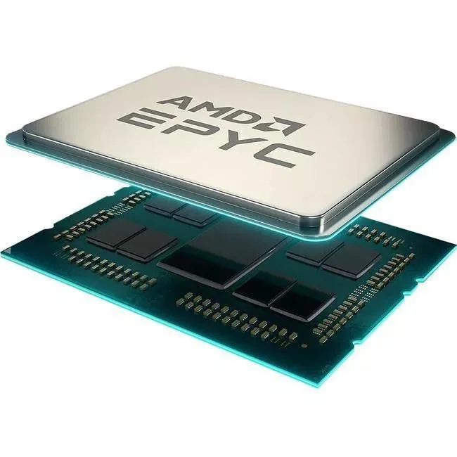 AMD AMD EPYC 7543 32-core server processor 2.8/3.7 GHz 256 MB L3 225 W TDP tray — product photo