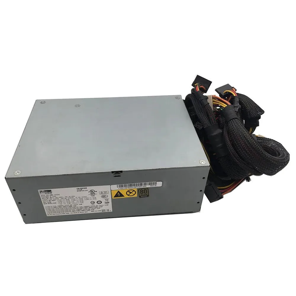 Rectangular metal ATX power supply unit with ventilation grille and label showing 1060W